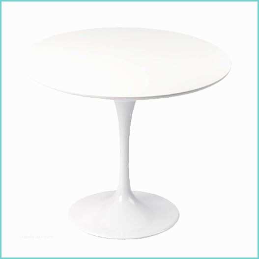 Table Ronde Blanche Table Design Ronde 90cm Blanche Achat Vente Table à