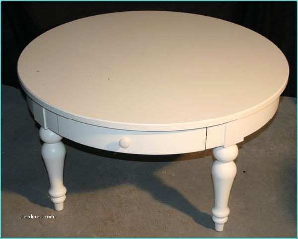 Table Ronde Blanche Table Ronde Blanche Occasion