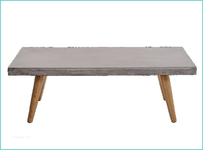 Table Salon Fly Table Basse Coloris Ciment