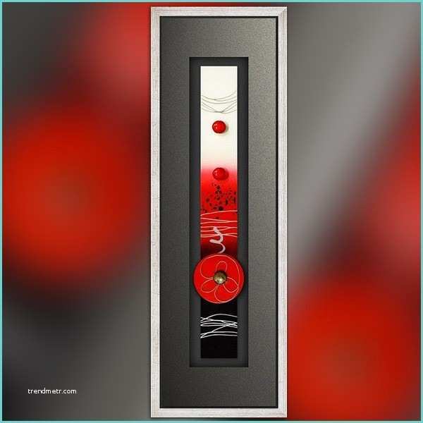 Tableau Design Rouge Et Gris Tableau Abstrait Rouge Wikao Design Et Maison