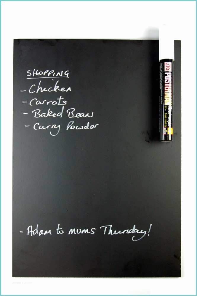 Tableau Memo Cuisine original Eaziwipe Chalkboard with Magnetic Fixings Product Catalogue