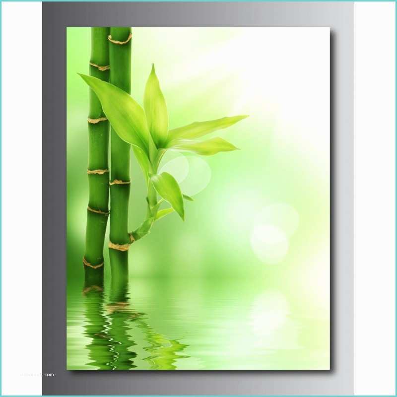 Tableau Plexiglass Zen Tableau Décoration Bambou