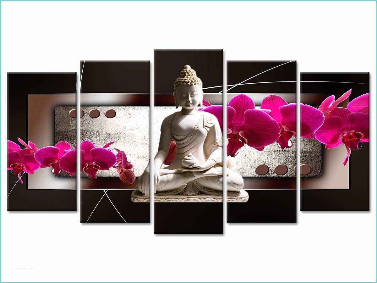 Tableau toile Pas Cher Tableau Triptyque Zen asiatique Bouddha Beautiful Sticker