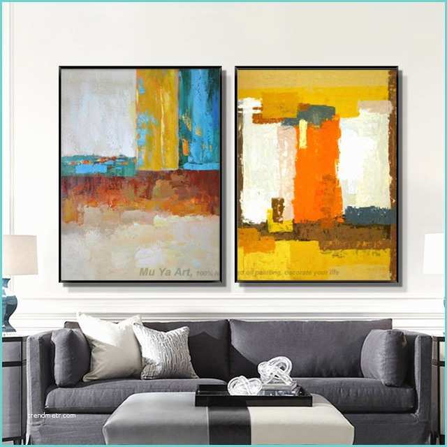 Tableaux Dco Salon Buy Muya Abstract Painting Canvas Wall Art