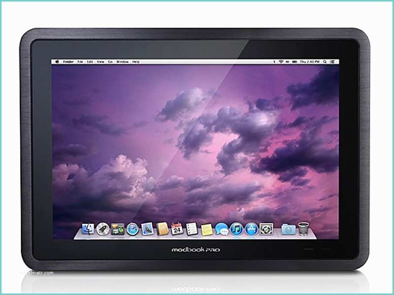Tablette Tactile Windows 7 Modbook Pro Une Tablette Qui tourne Avec Mac Os X Et