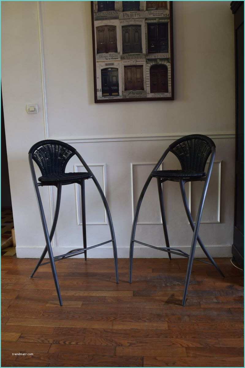 Tabouret De Bar Starck Deux Tabourets De Bar Philippe Starck – Luckyfind