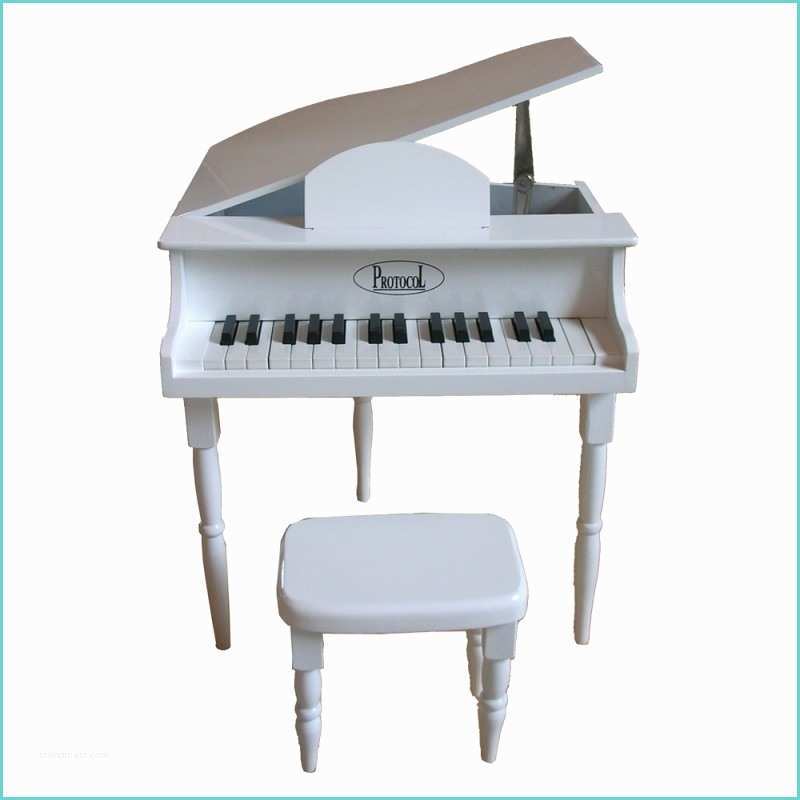 Tabouret De Piano Design Petit Piano Et Tabouret Blanc Protocol Déco En Ligne