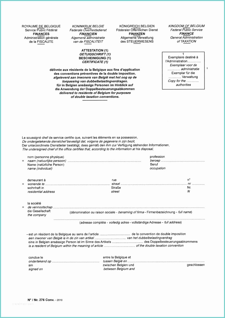 Tax Residency Certificate Usa Sample [certificate Incorporation Sample Tax Residence