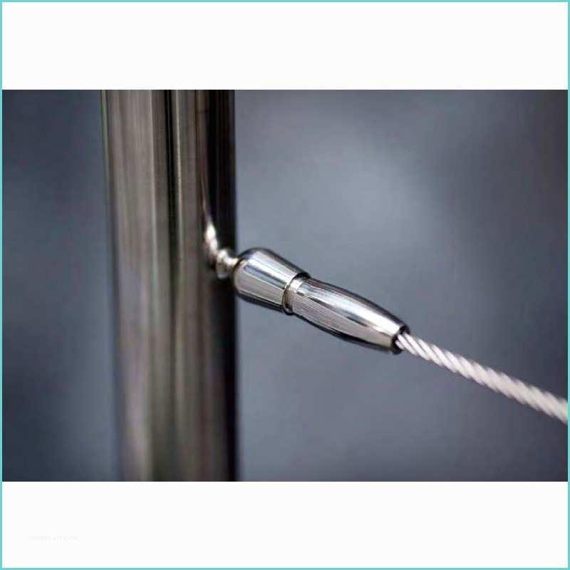 Tendeur Cable Inox 3mm Tendeur orientable Avec Sertissage Manuel Pour Câble Ø 4 Mm