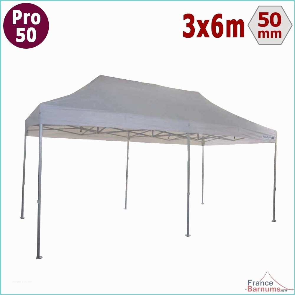 Tente Pliable Pro Tente Pliante 3mx6m Blanche En Aluminium Pro 50