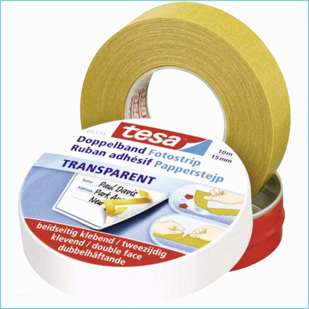 Tesa Double Face Tesa Double Sided Tape 15mm X 10m From Conrad