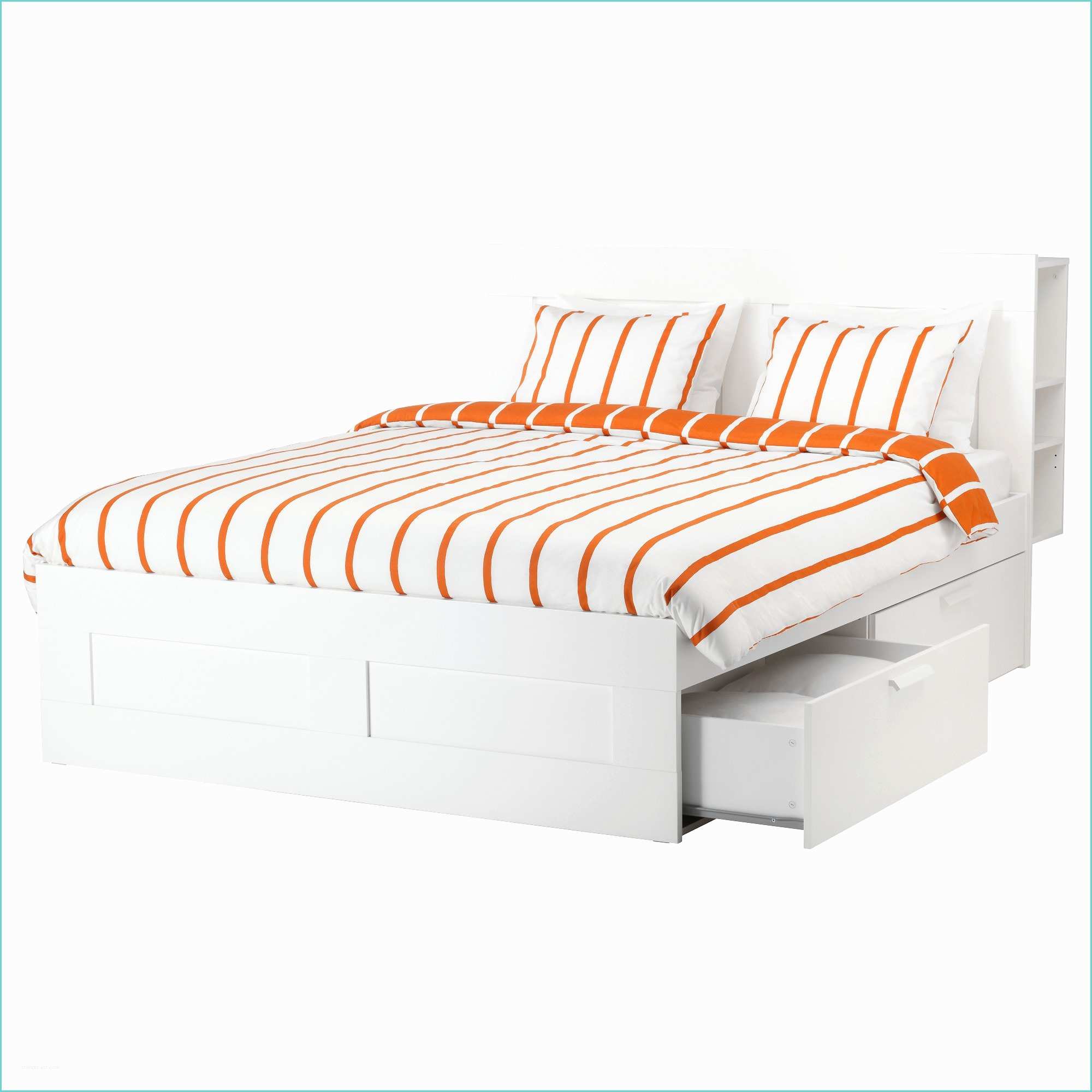 Tete De Lit 180x200 Ikea Brimnes Bed Frame W Storage and Headboard White Luröy