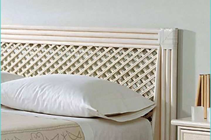 Tete De Lit Rotin Blanc Tête De Lit Rotin Et Frêne 3778