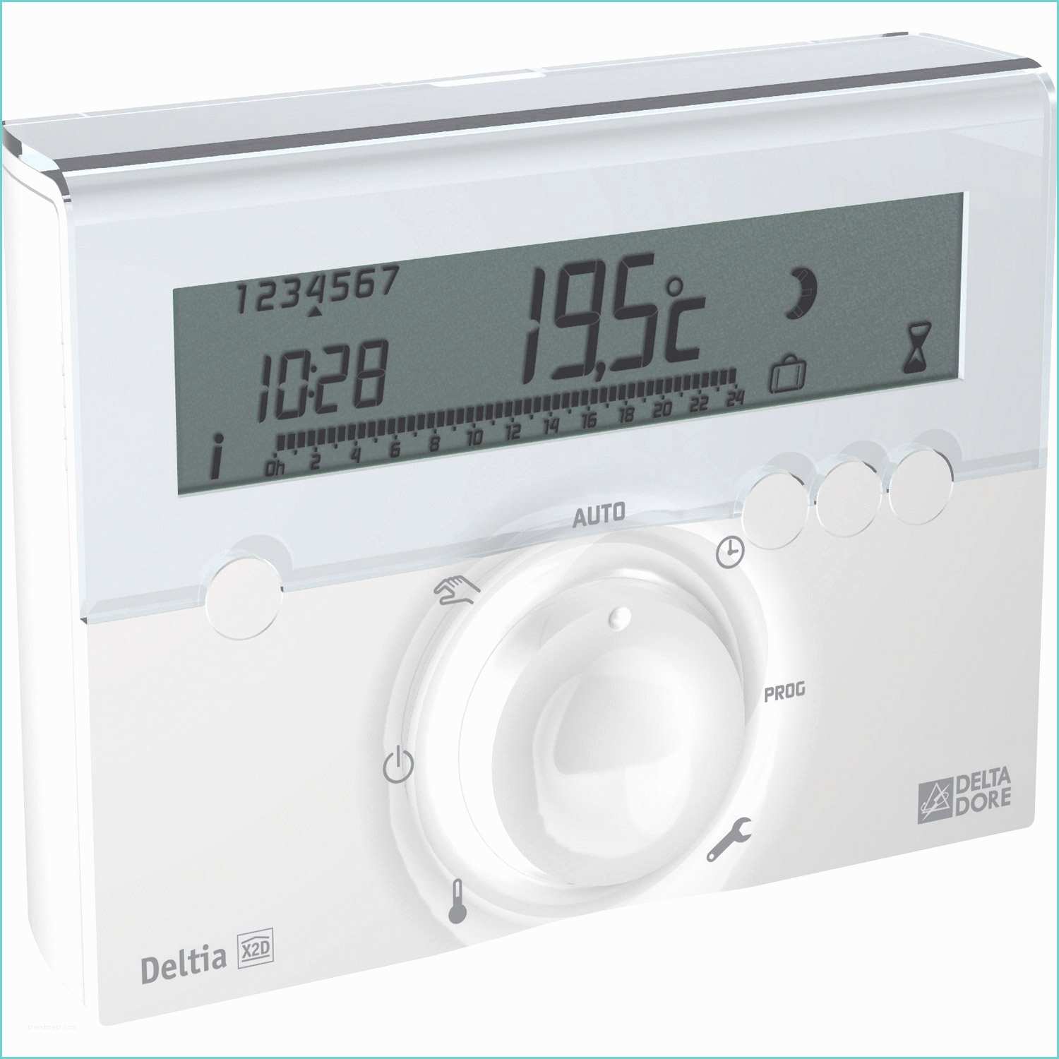 Thermostat Delta Dore Leroy Merlin thermostat Programmable Sans Fil Delta Dore Deltia 8 03