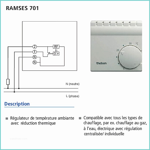 Thermostat Pour Radiateur Lectrique Vieux thermostat Analogique 7 Jours