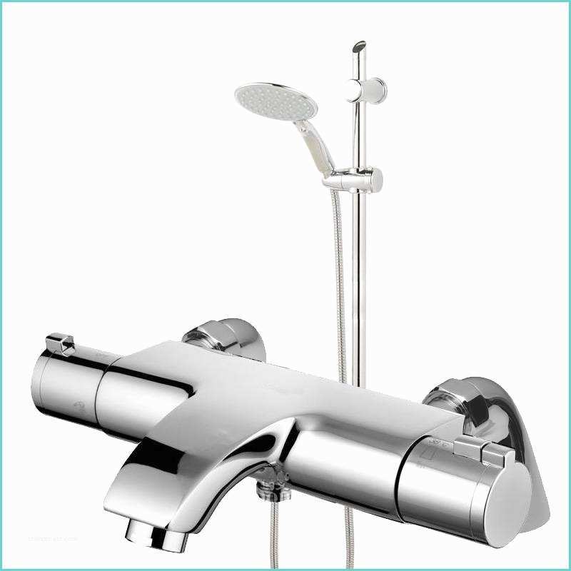 Thermostatic Shower Mixer Taps Deck Wall Mounted thermostatic Chrome Bathroom Bath Shower