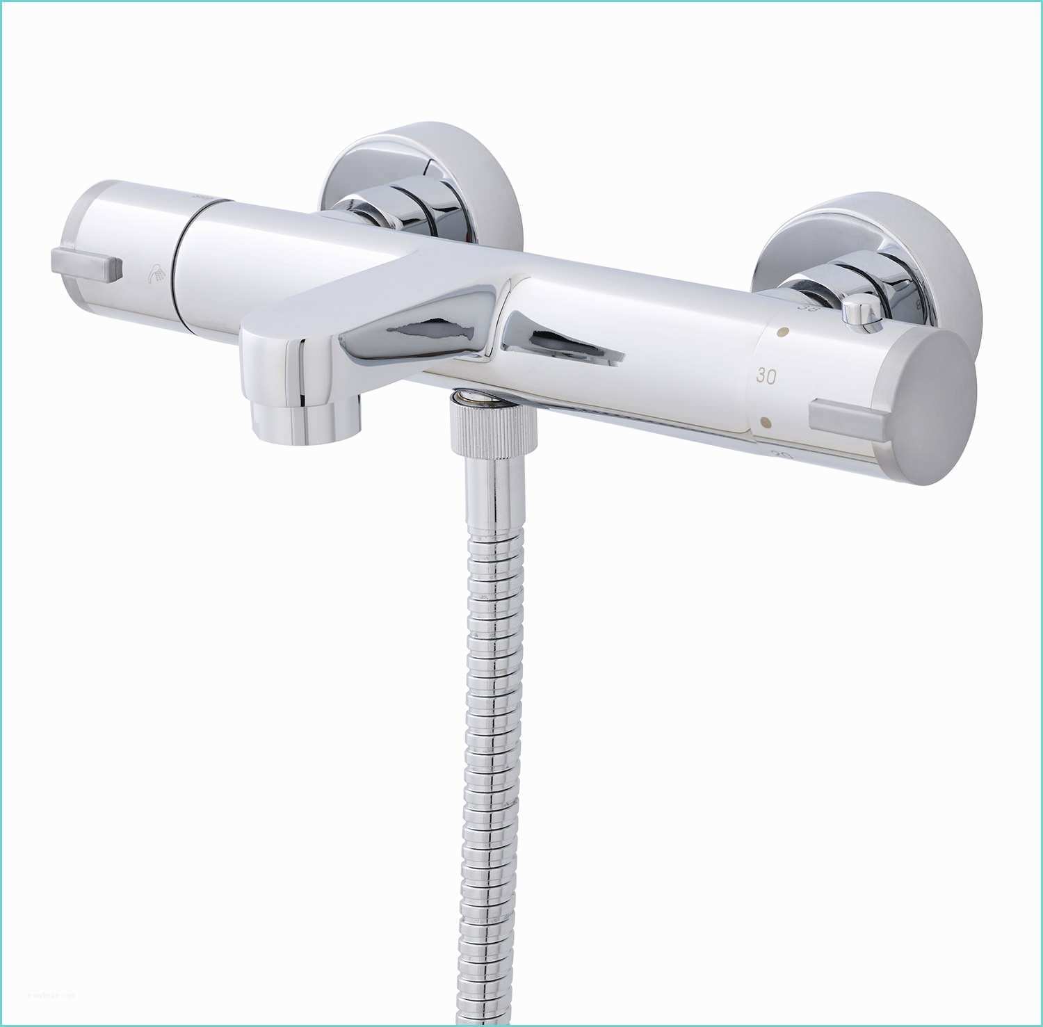 Thermostatic Shower Mixer Taps Premier Bathroom Wall Mounted thermostatic Bath Shower