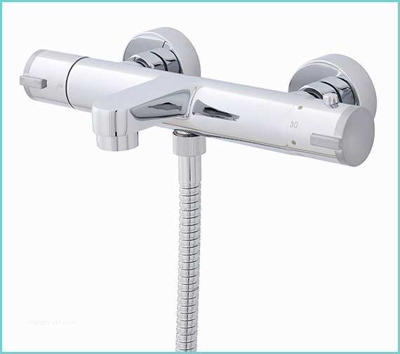 Thermostatic Shower Mixer Taps Ultra Wall Mounted thermostatic Bath Shower Mixer Tap Vbs021