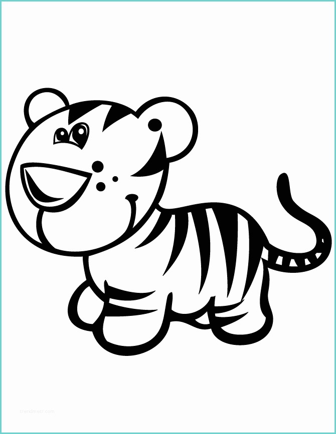 Tigre Da Colorare Per Bambini Baby Tigre Da Colorare Disegni Da Colorare E Stampare