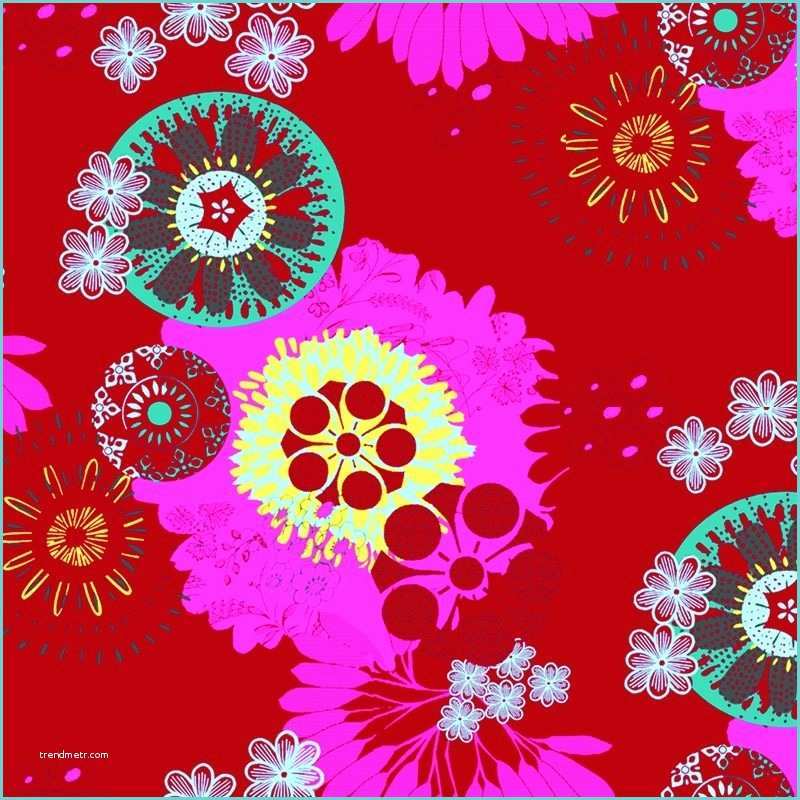 Tissu Mandala Au Metre Tissu Coton Tissu Au Metre Tissu Floral Fleur Metrage