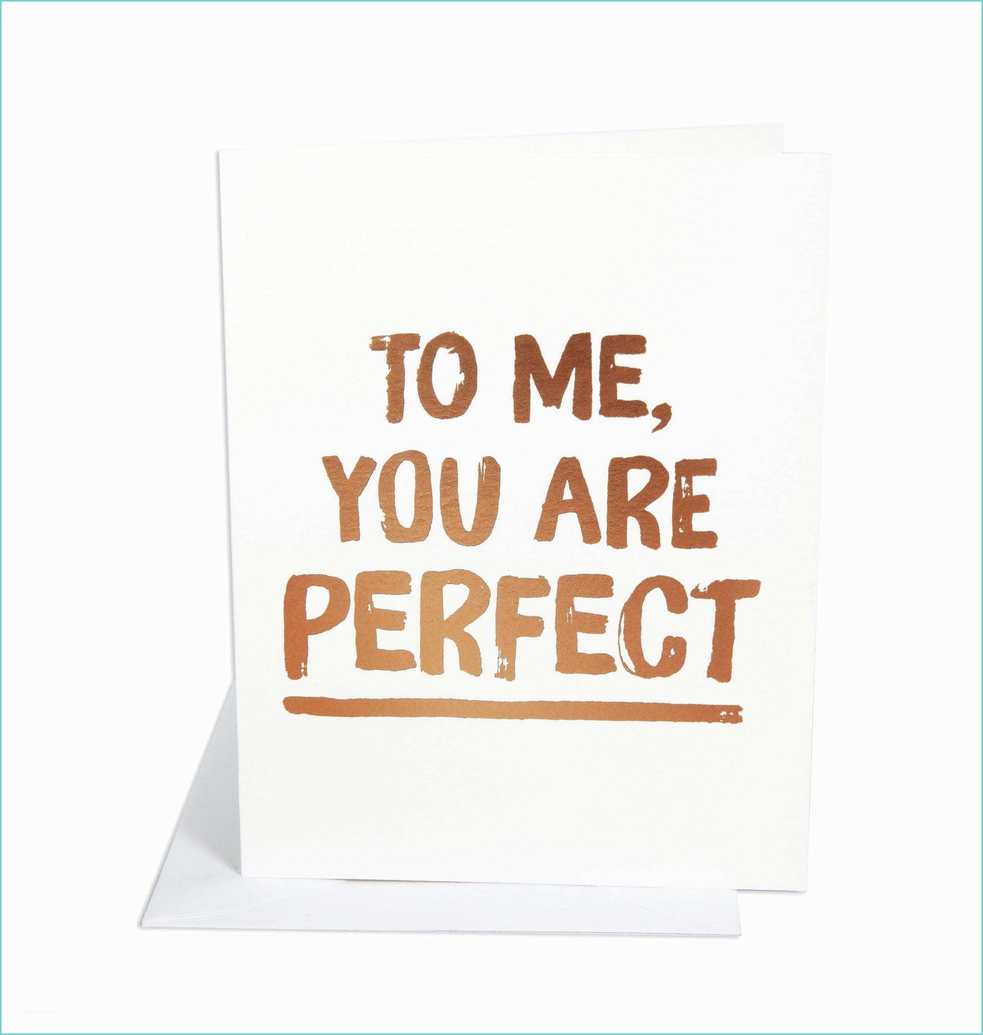 To Me You are Perfect Traduction to Me You are Perfect Card Little Shop Of Wow