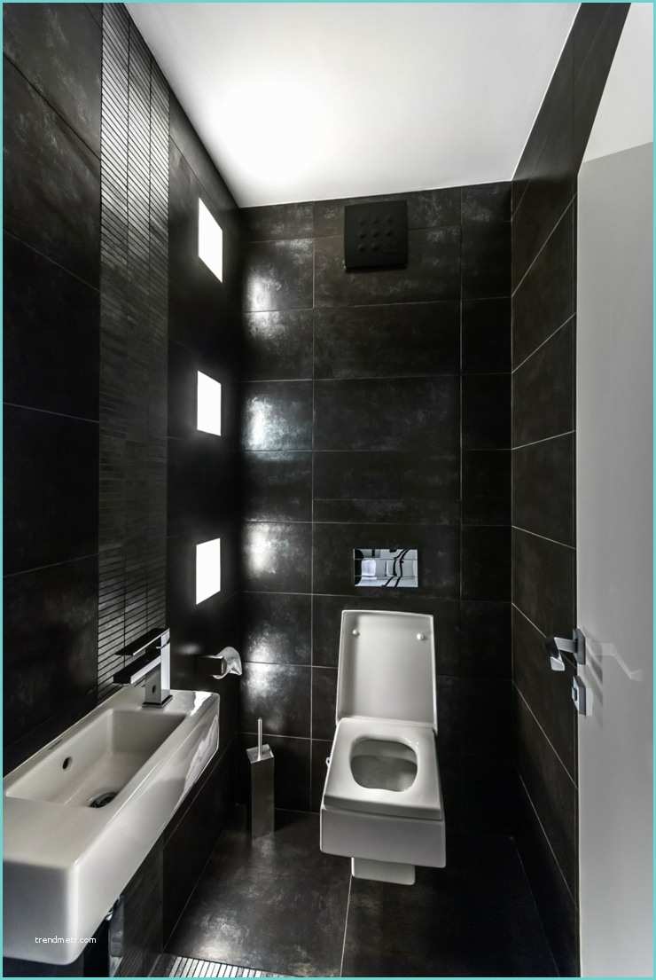 Toilette Et Douche Moderne Loft De Ville à L’intérieur Design Futuriste Située à