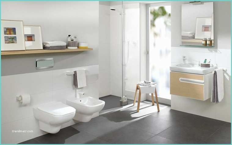 Toilette Noir Et Bois Idée Déco toilette Moderne Classique élégante Ideeco
