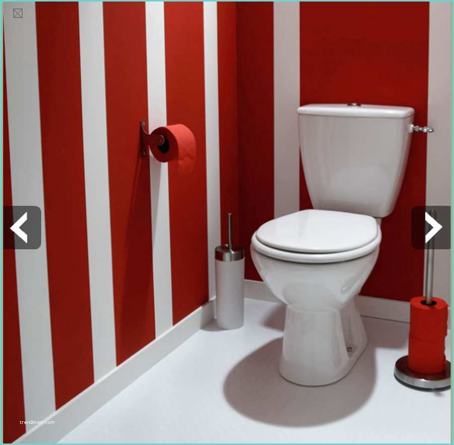 Toilette original Deco Idee Peinture Wc Ides
