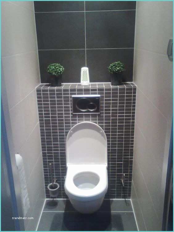 Toilettes Gris Et Blanc Wc Gris Et Blanc La Salle De Bain