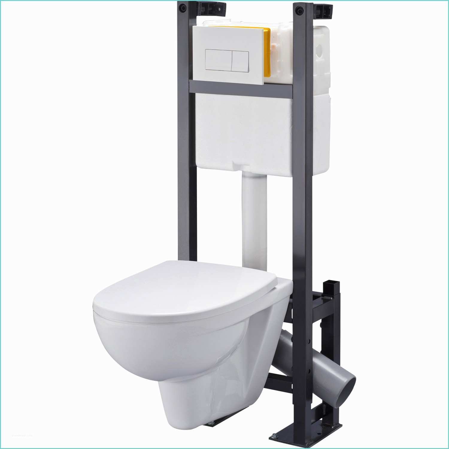 Toilettes Suspendues Leroy Merlin Pack Wc Suspendu Bâti Universel Club Design 4 Pieds