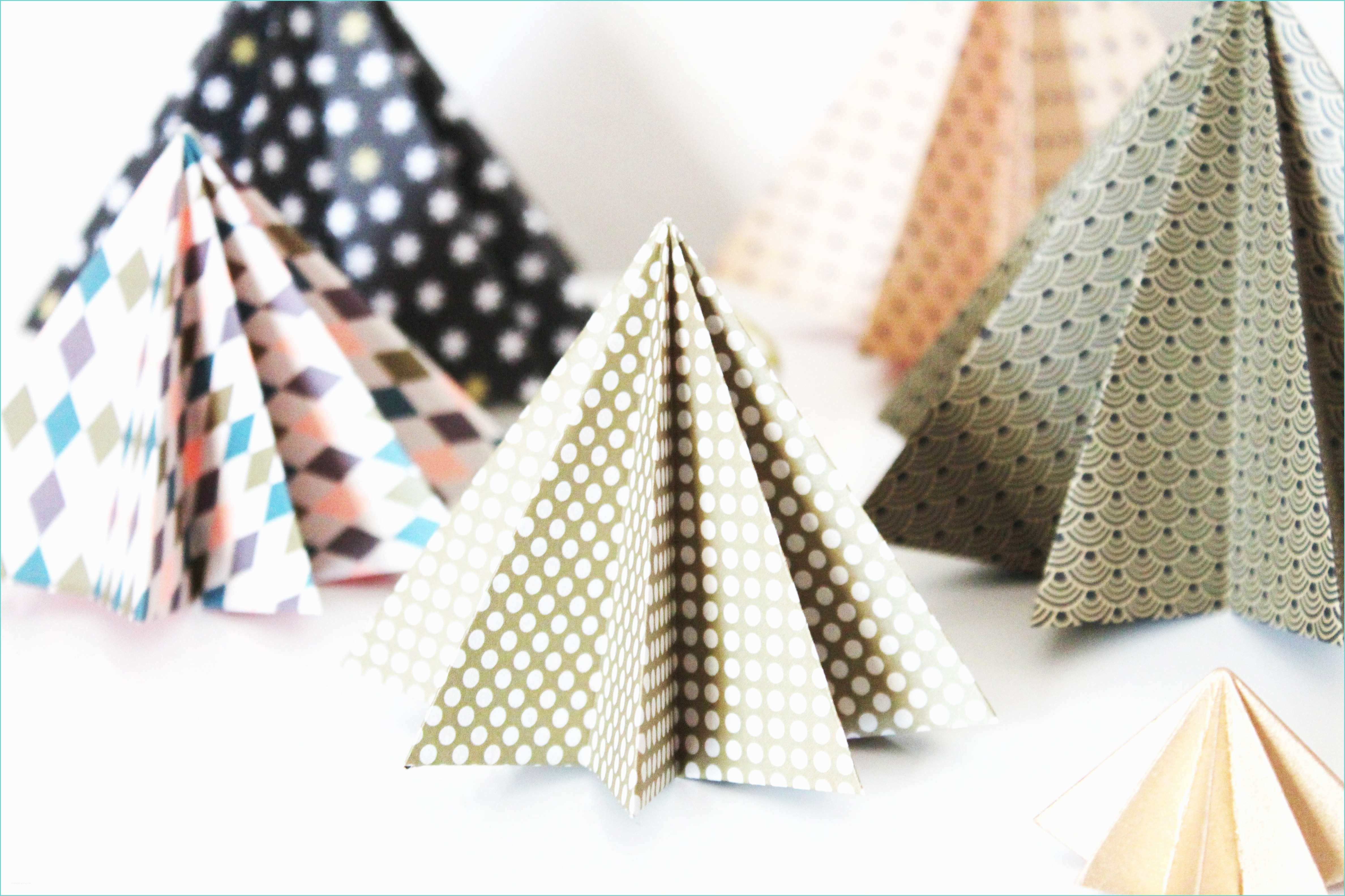 Tuto Sapin De Noel origami Facile Pour La Fete Des Meres