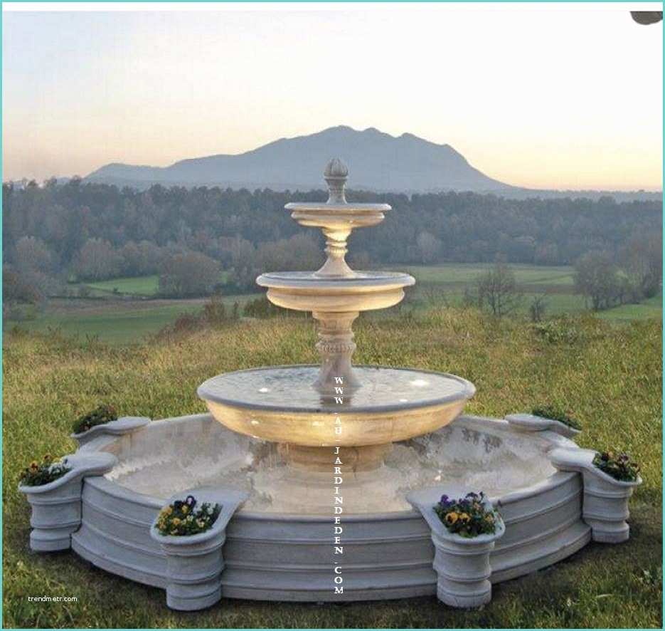 Vasque Exterieure Pour Jardin Fontaine Bassin De Jardin 3 Grand Vasque A