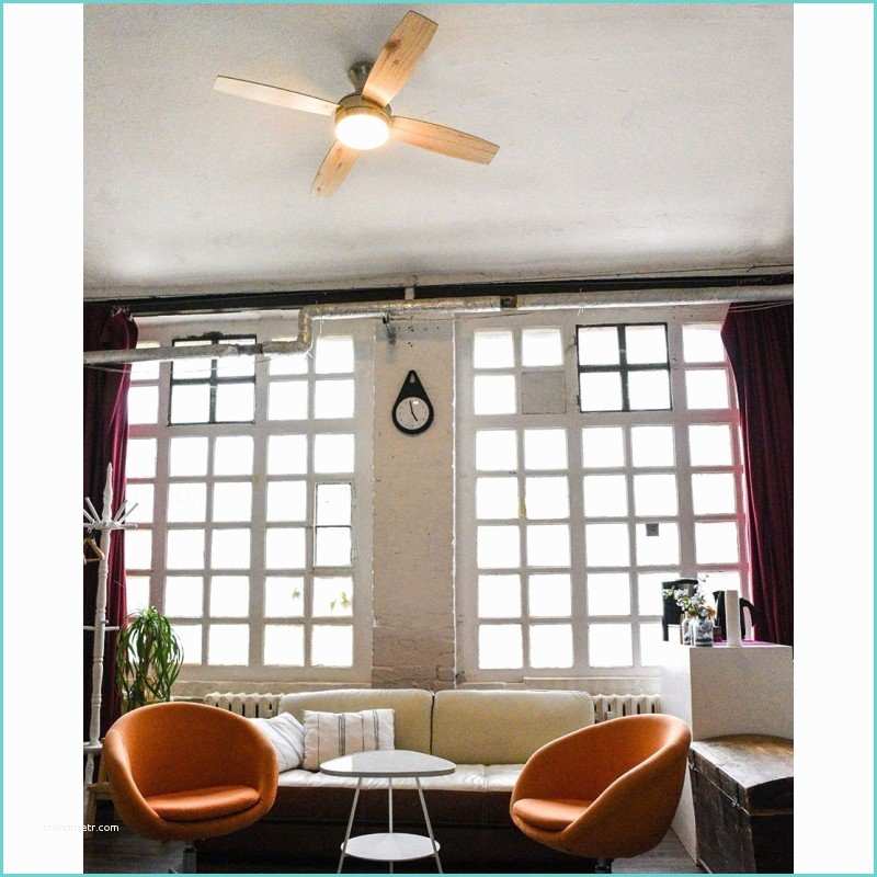 Ventilateur De Plafond Silencieux Avec Telecommande Ventilateur De Plafond Moderne Avec Point Lumineux Et