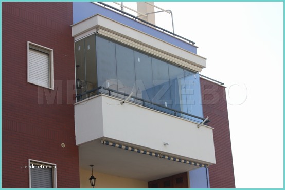 Veranda In Alluminio Per Balcone Mobili Lavelli Chiusure Di Balconi