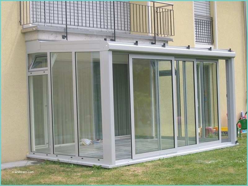 Veranda In Alluminio Per Balcone Veranda In Alluminio E Vetro Veranda Frubau