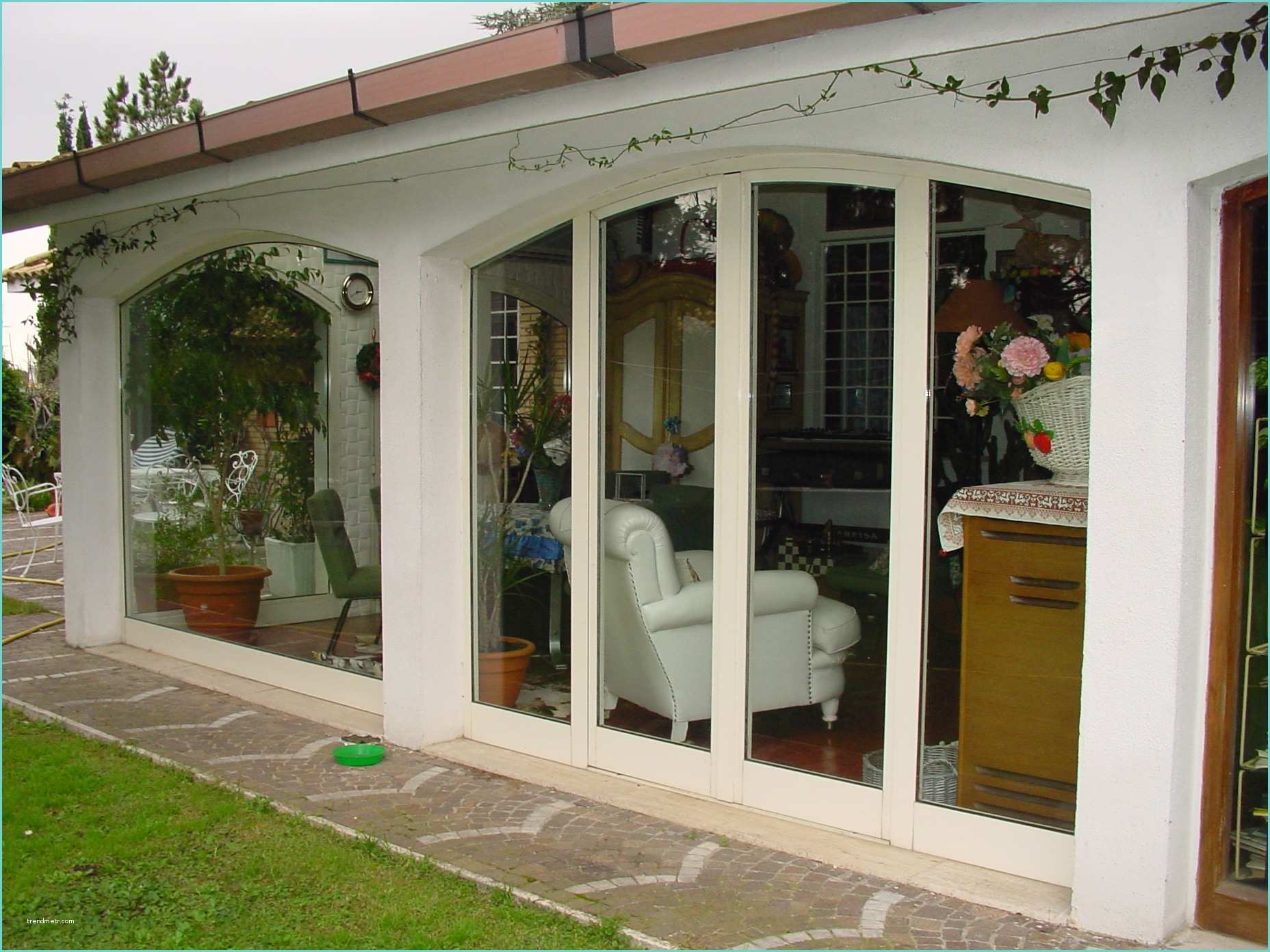 Veranda In Alluminio Per Balcone Verande Giardini D Inverno