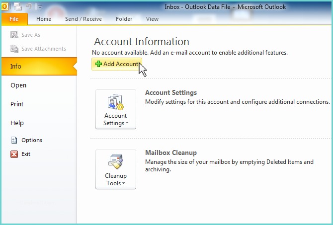 Webmail Cogeco Ca How Do I Configure Microsoft Outlook 2010 Imap