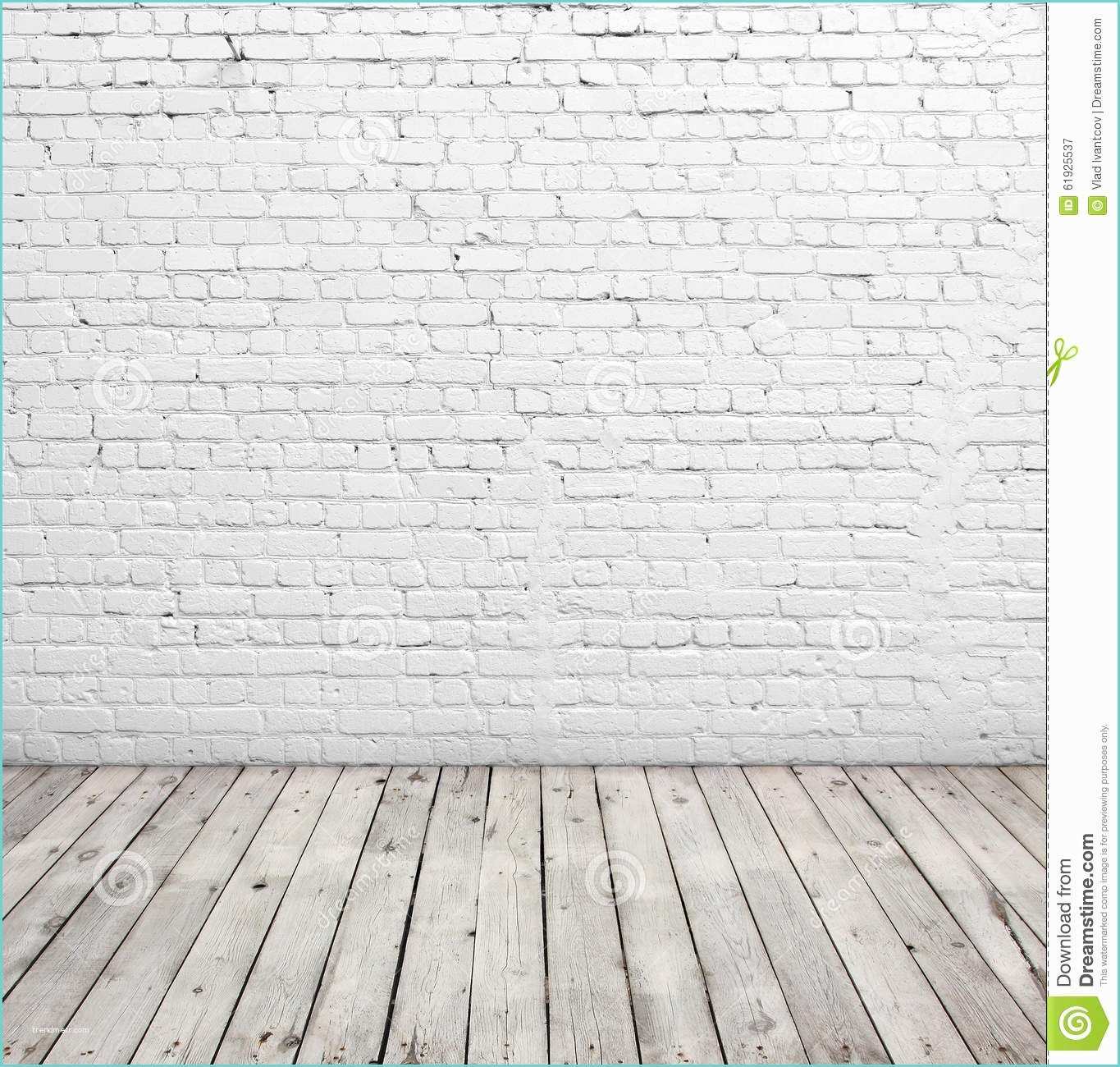 White Brick Wall and Floor White Brick Wall and Wood Floor Stock Image Image Of